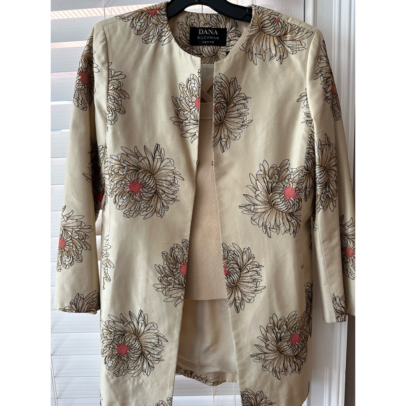 Dana Buchman Petite Silk Jacket Size 6p